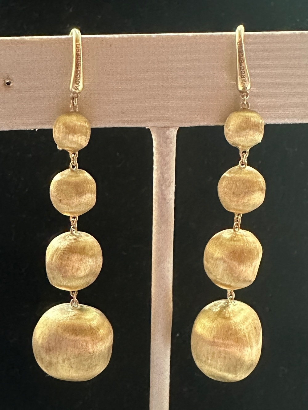 Marco Bicego Africa 18K Yellow Gold Four-Drop Earrings